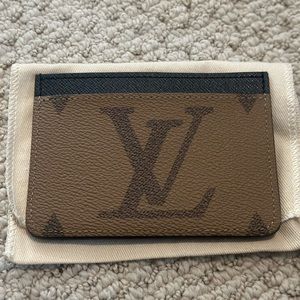 LV Side-Up Card Holder